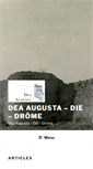 Mobile Screenshot of dea-augusta.com